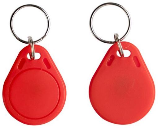 Billede af Mifare Classic Nøglebrik Rød
