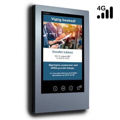 Billede af Intratone - 4G digital opslagstavle
